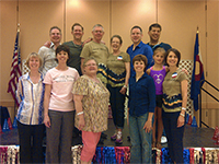 Instructors and staff at the Pikes Peak Line Dance or Bust! 2013